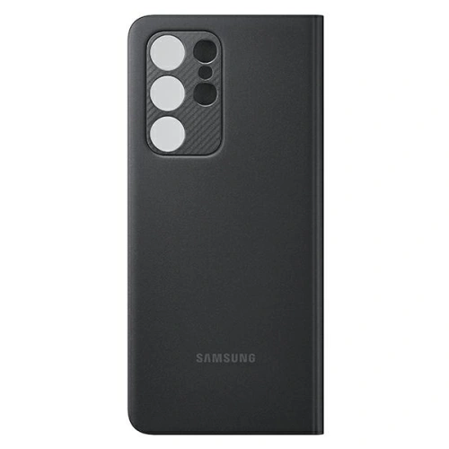 Kup Etui Samsung Galaxy S21 Ultra EF-ZG998CB czarny/black Clear View Cover - SMG373BLK - {ean13} - Sklep Home Screen