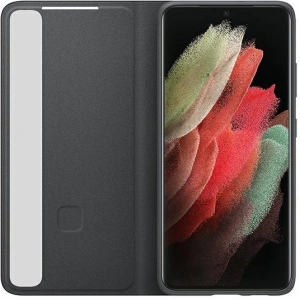 Buy Samsung Galaxy S21 Ultra EF-ZG998CB black Clear View Cover - SMG373BLK - {ean13} - Home Screen Store Europe