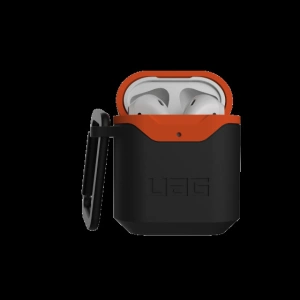 Kup Etui UAG Urban Armor Gear V2 Apple AirPods 1/2 (negru/portocaliu) - UAG631BLKORG - {ean13} - Sklep Home Screen