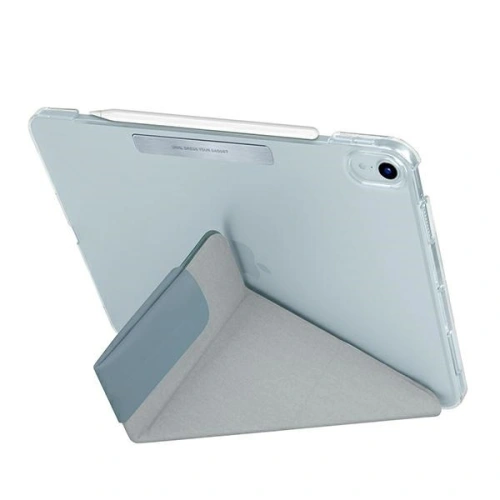 Kup Apple UNIQ Camden Case iPad Air 10.9 2020/2022 (4. und 5. Generation) / iPad Air 11 2024 (6. Generation) blau/cerulean blau Antimikrobiell - UNIQ341BLU - {ean13} - Sklep Home Screen