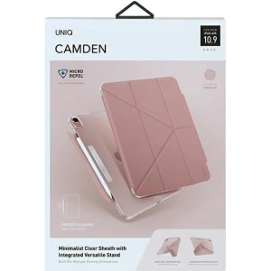 Kup Etui UNIQ Camden Apple iPad Air 10.9 2020/2022 (4. i 5. generacji) / iPad Air 11 2024 (6. generacji) różowy/peony pink Antimicrobial - UNIQ342PNK - {ean13} - Sklep Home Screen