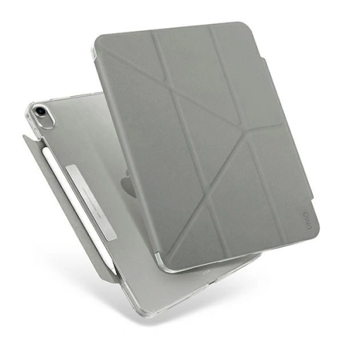 Kup Etui UNIQ Camden Apple iPad Air 10.9 2020/2022 (4. a 5. generace) / iPad Air 11 2024 (6. generace) šedá/fossil grey Antimicrobial - UNIQ343GRY - {ean13} - Sklep Home Screen