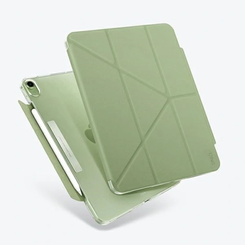 Kup Etui UNIQ Camden Apple iPad Air 10.9 2020/2022 (4. a 5. generace) / iPad Air 11 2024 (6. generace) zelený/sage green Antimicrobial - UNIQ344GRN - {ean13} - Sklep Home Screen