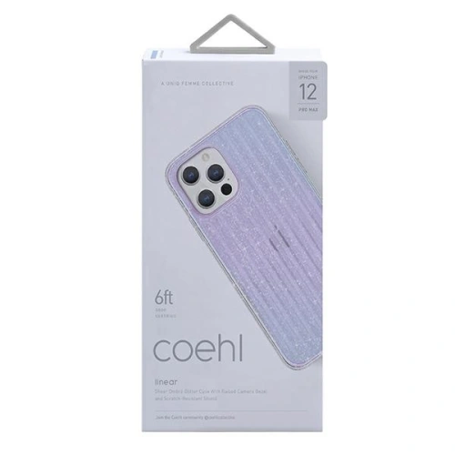 Kup Etui UNIQ Coehl Linear Apple iPhone 12 Pro Max stardust - UNIQ346STA - {ean13} - Sklep Home Screen