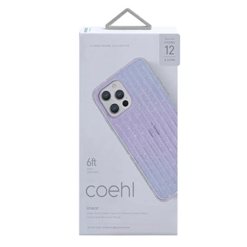 Kup Etui UNIQ Coehl Linear Apple iPhone 12/12 Pro stardust - UNIQ347STA - {ean13} - Sklep Home Screen