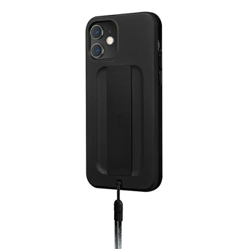Kup Apple UNIQ Heldro Case iPhone 12 mini schwarz/mitternachtsschwarz Antimikrobiell - UNIQ348BLK - {ean13} - Sklep Home Screen