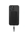 Etui UNIQ Heldro Apple iPhone 12 Pro Max černý/midnight black Antimicrobial