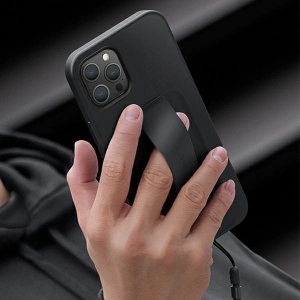 Kup Etui UNIQ Heldro Apple iPhone 12 Pro Max czarny/midnight black Antimicrobial - UNIQ349BLK - {ean13} - Sklep Home Screen