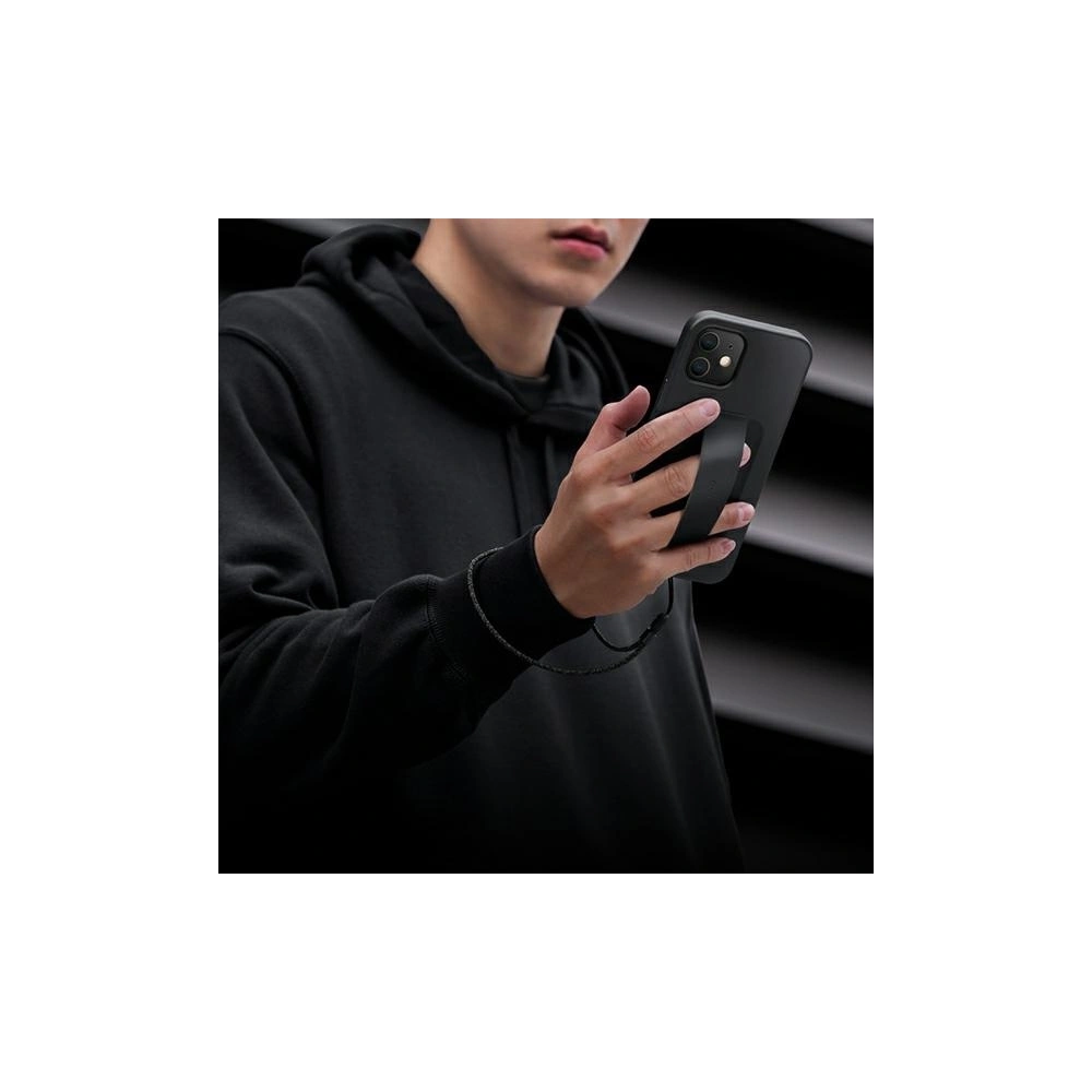 Etui UNIQ Heldro Apple iPhone 12 Pro Max czarny/midnight black Antimicrobial