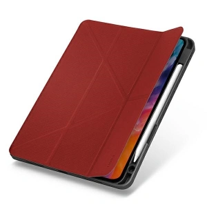 Kup Etui UNIQ Transforma Rigor Apple iPad Air 10.9 2020/2022 (4. și 5. generație) / iPad Air 11 2024 (6. generație) roșu/coral red Antimicrobian - UNIQ351RED - {ean13} - Sklep Home Screen