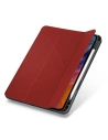 Etui UNIQ Transforma Rigor Apple iPad Air 10.9 2020/2022 (4. a 5. generace) / iPad Air 11 2024 (6. generace) červený/coral red Antimicrobial