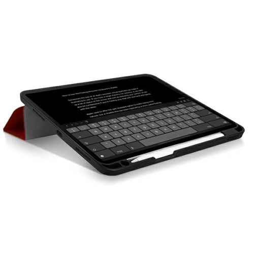 Kup Etui UNIQ Transforma Rigor Apple iPad Air 10.9 2020/2022 (4. és 5. generáció) / iPad Air 11 2024 (6. generáció) piros/coral red Antimicrobial - UNIQ351RED - {ean13} - Sklep Home Screen
