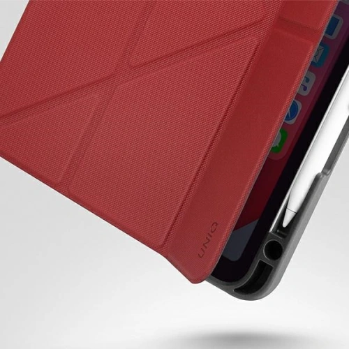 Kup Etui UNIQ Transforma Rigor Apple iPad Air 10.9 2020/2022 (4. és 5. generáció) / iPad Air 11 2024 (6. generáció) piros/coral red Antimicrobial - UNIQ351RED - {ean13} - Sklep Home Screen