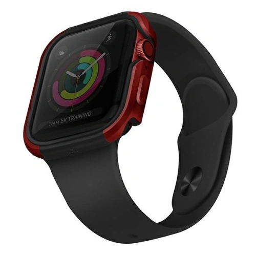 Kup Case UNIQ Valencia Apple Watch Series 4/5/6/7/8/9/SE 44/45mm rot/crimson red - UNIQ354RED - {ean13} - Sklep Home Screen