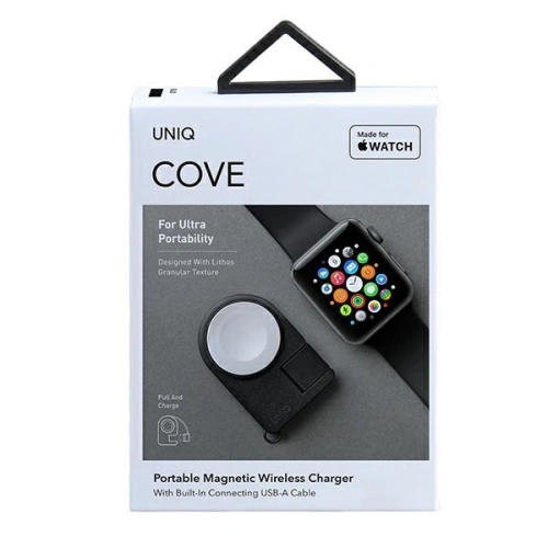 Kup UNIQ Indukční nabíječka Cove černá/černá uhlová - UNIQ357BLK - {ean13} - Sklep Home Screen