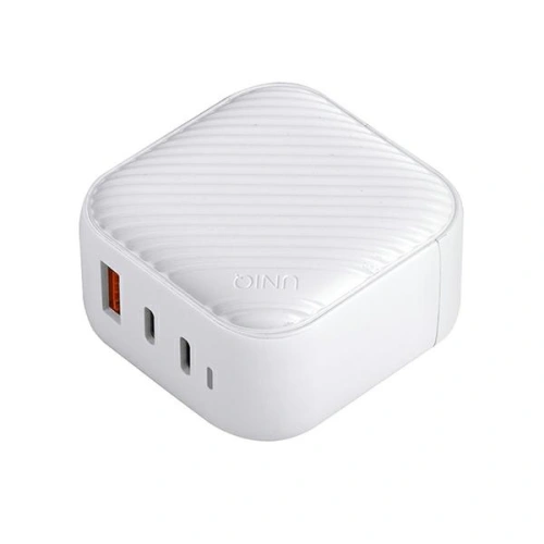 Kup UNIQ Încărcător de rețea Verge Pro 66W Gan USB-C alb/cloud white - UNIQ358WHT - {ean13} - Sklep Home Screen