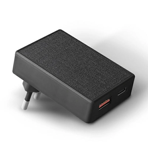 Kup UNIQ Încărcător de rețea Votre Slim Duo 20W USB-C + USB-A negru/charcoal black - UNIQ359BLK - {ean13} - Sklep Home Screen