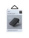Kup UNIQ Încărcător de rețea Votre Slim Duo 20W USB-C + USB-A negru/charcoal black - UNIQ359BLK - {ean13} - Sklep Home Screen