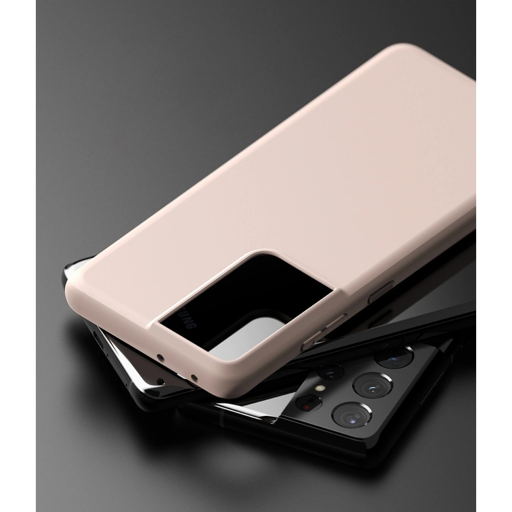 Etui z TPU Samsung Galaxy S21 Ultra - Ringke Air S - Home Screen