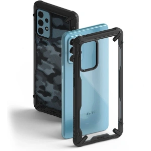 Kup Etui Ringke Fusion-X Design Samsung Galaxy A52/A52s Camo (Moro) Černé - RGK1351MOB - {ean13} - Sklep Home Screen
