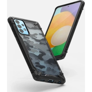 Kup Etui Ringke Fusion-X Design Samsung Galaxy A52/A52s Camo (Moro) Černé - RGK1351MOB - {ean13} - Sklep Home Screen