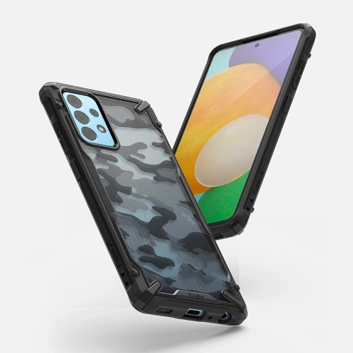 Kup Etui Ringke Fusion-X Design Samsung Galaxy A52/A52s Camo (Moro) Fekete - RGK1351MOB - {ean13} - Sklep Home Screen