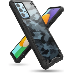 Kup Etui Ringke Fusion-X Design Samsung Galaxy A52/A52s Camo (Moro) Černé - RGK1351MOB - {ean13} - Sklep Home Screen