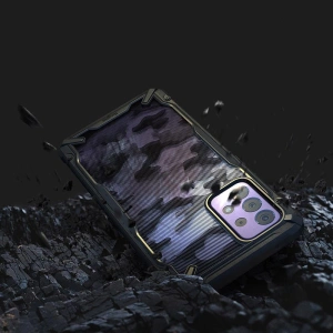 Kup Ringke Samsung Tasche Fusion-X Design Galaxy A72 5G Camo (Moro) Schwarz - RGK1354MOB - {ean13} - Sklep Home Screen