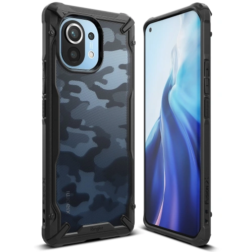 Kup Etui Ringke Fusion-X Design Xiaomi Mi 11 Camo (Moro) Černá - RGK1358MOB - {ean13} - Sklep Home Screen