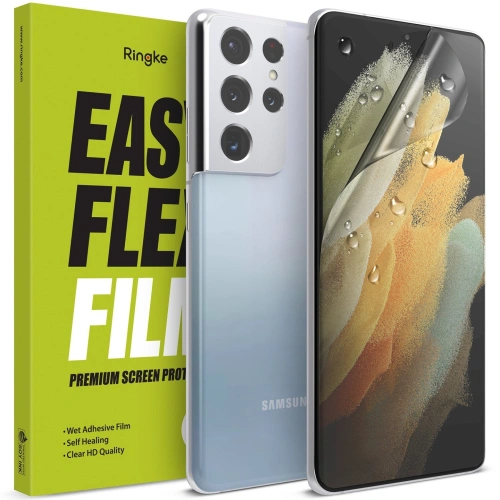 Kup Hidrogél fólia Ringke Easy Flex Samsung Galaxy S21 Ultra [2 PACK] - RGK1359 - {ean13} - Sklep Home Screen