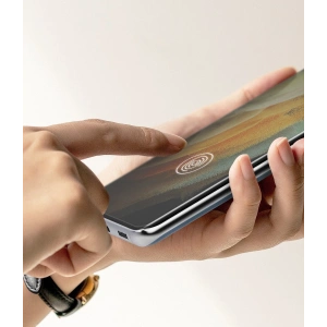 2x folia Samsung Galaxy S21 Ultra - Ringke Easy Flex - Home Screen