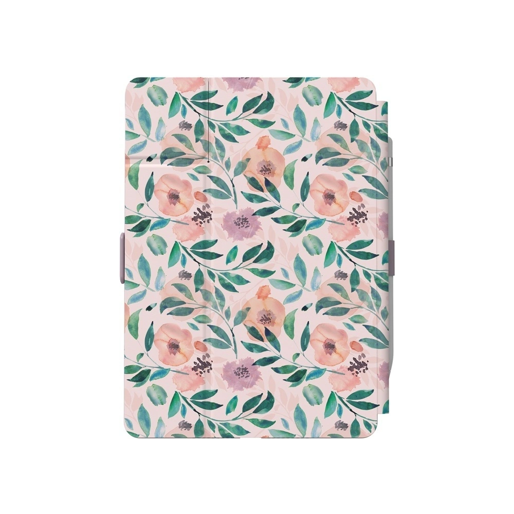 Etui Speck Balance Folio Print Apple iPad 10.2 8 (2020) / 7 (2019) z powłoką MICROBAN (Watercolor Roses / Washed Lilac)