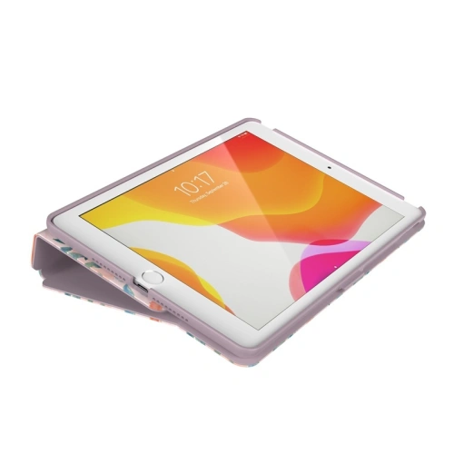 Kup Etui Speck Balance Folio Print Apple iPad 10.2 8 (2020) / 7 (2019) cu acoperire MICROBAN (Trandafiri Acuarelă / Lilac Spălat) - SPK229ROSLIL - {ean13} - Sklep Home Screen