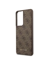 Kup Etui Guess GUHCS21LG4GFBR Samsung Galaxy S21 Ultra brązowy/brown hard case 4G Metal Gold Logo - GUE944BR - {ean13} - Sklep Home Screen