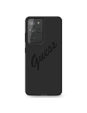 Guess Samsung Tasche GUHCS21LLSVSBK Galaxy S21 Ultra schwarz/schwarz Hardcase Script Vintage