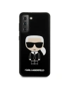 Kup Karl Lagerfeld Samsung Tasche KLHCS21MSLFKBK Galaxy S21+ Plus Hartschale schwarz/schwarz Silikon Iconic - KLD464BLK - {ean13} - Sklep Home Screen
