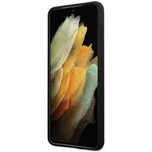 Kup Etui Karl Lagerfeld KLHCS21MSLFKBK Samsung Galaxy S21+ Plus hardcase černý/black Silicone Iconic - KLD464BLK - {ean13} - Sklep Home Screen