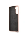 Kup Etui Karl Lagerfeld KLHCS21MSLFKPI Samsung Galaxy S21+ Plus hardcase jasnoróżowy/pink Silicone Iconic - KLD465PNK - {ean13} - Sklep Home Screen