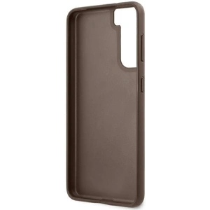Kup Etui Guess GUHCS21MG4GFBR Samsung Galaxy S21+ Plus brązowy/brown hard case 4G Metal Gold Logo - GUE949BR - {ean13} - Sklep Home Screen