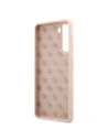 Kup Etui Guess GUHCS21MLSLMGLP Samsung Galaxy S21+ Plus różowy/pink hardcase Silicone Script Metal Logo - GUE950PNK - {ean13} - Sklep Home Screen