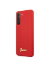 Kup Guess Samsung Tasche GUHCS21MLSLMGRE Galaxy S21+ Plus rot/rot Hartschale Silikon Script Metall Logo - GUE951RED - {ean13} - Sklep Home Screen