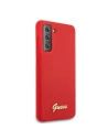 Kup Etui Guess GUHCS21MLSLMGRE Samsung Galaxy S21+ Plus piros/red hardcase szilikon Script fém logó - GUE951RED - {ean13} - Sklep Home Screen