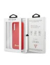 Kup Etui Guess GUHCS21MLSLMGRE Samsung Galaxy S21+ Plus piros/red hardcase szilikon Script fém logó - GUE951RED - {ean13} - Sklep Home Screen