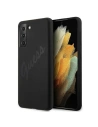 Etui Guess GUHCS21MLSVSBK Samsung Galaxy S21+ Plus fekete/black hardcase Script Vintage