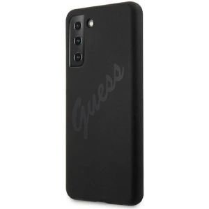 Kup Etui Guess GUHCS21MLSVSBK Samsung Galaxy S21+ Plus czarny/black hardcase Script Vintage - GUE952BLK - {ean13} - Sklep Home Screen