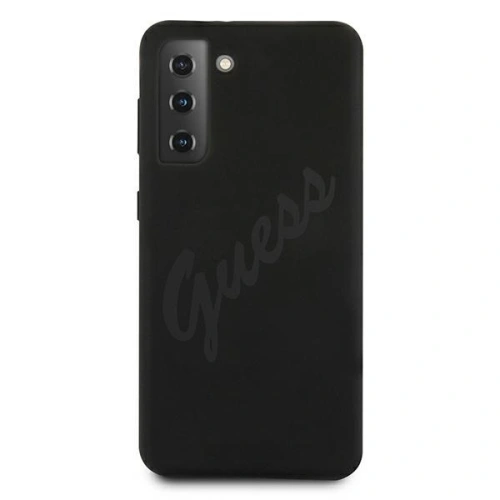 Kup Etui Guess GUHCS21MLSVSBK Samsung Galaxy S21+ Plus negru/black hardcase Script Vintage - GUE952BLK - {ean13} - Sklep Home Screen