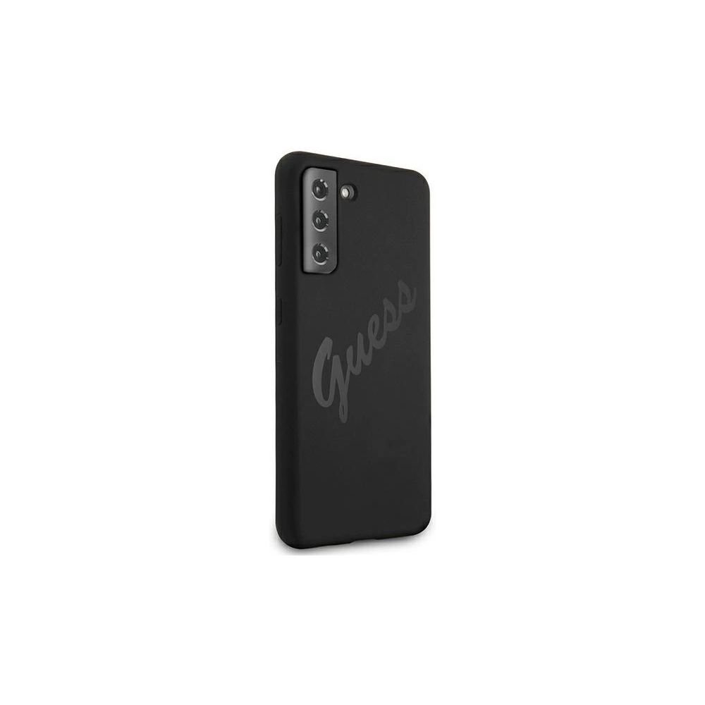 Etui Guess GUHCS21MLSVSBK Samsung Galaxy S21+ Plus czarny/black hardcase Script Vintage