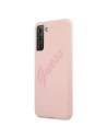 Kup Guess Samsung Gehäuse GUHCS21MLSVSPI Galaxy S21+ Plus rosa/rosa Hartschalengehäuse Script Vintage - GUE953PNK - {ean13} - Sklep Home Screen