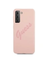 Kup Guess Samsung Gehäuse GUHCS21MLSVSPI Galaxy S21+ Plus rosa/rosa Hartschalengehäuse Script Vintage - GUE953PNK - {ean13} - Sklep Home Screen