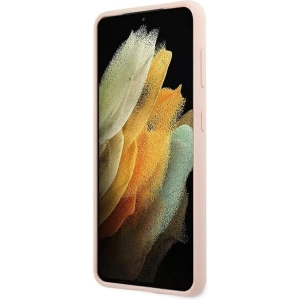 Kup Etui Guess GUHCS21MLSVSPI Samsung Galaxy S21+ Plus różowy/pink hardcase Script Vintage - GUE953PNK - {ean13} - Sklep Home Screen
